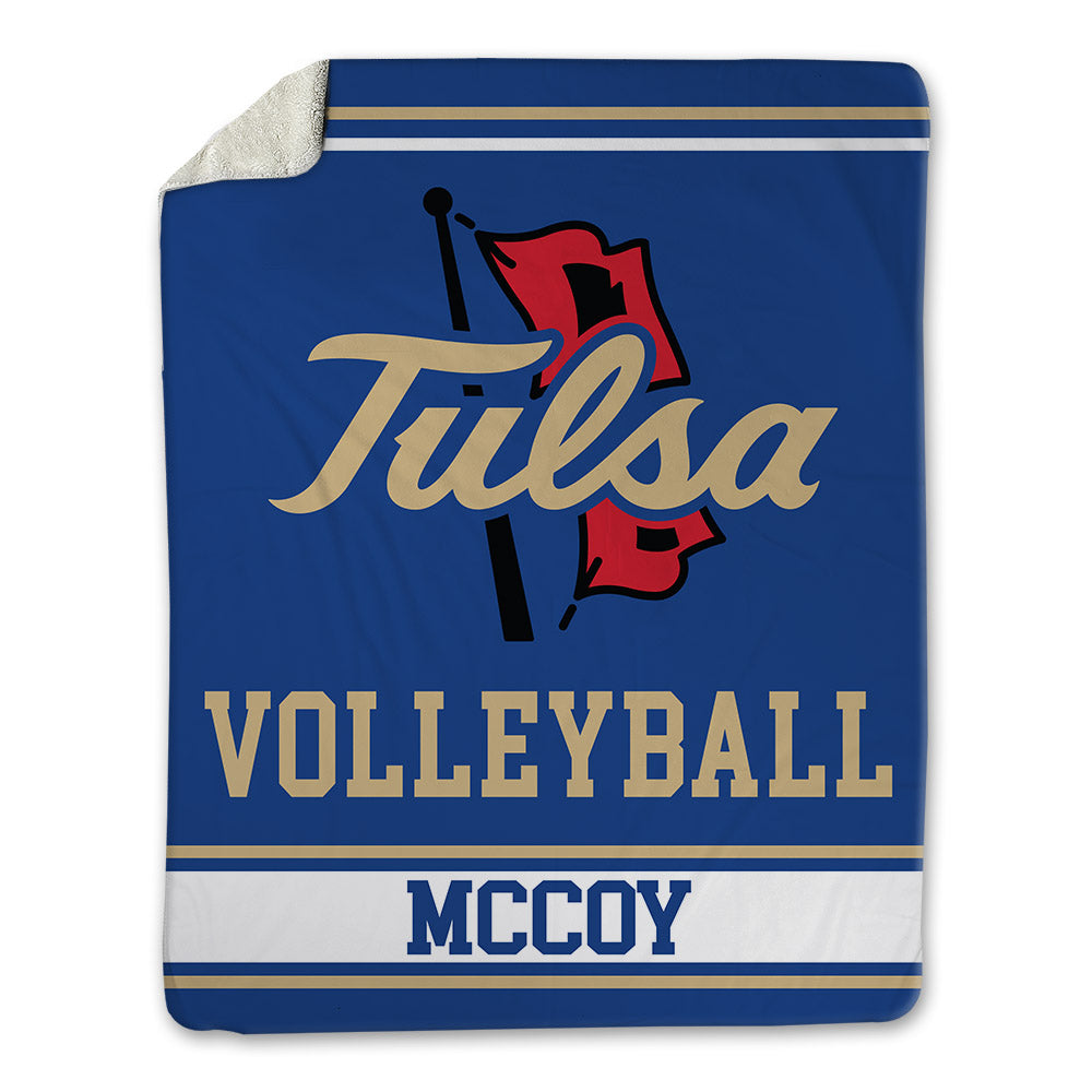 Tulsa - NCAA Women's Volleyball : Kylee McCoy - Blanket-0