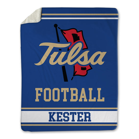 Tulsa - NCAA Football : Ryley Kester - Blanket-0