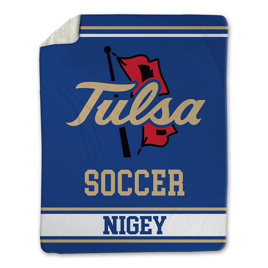 Tulsa - NCAA Women's Soccer : Madalyn Nigey - Blanket-0