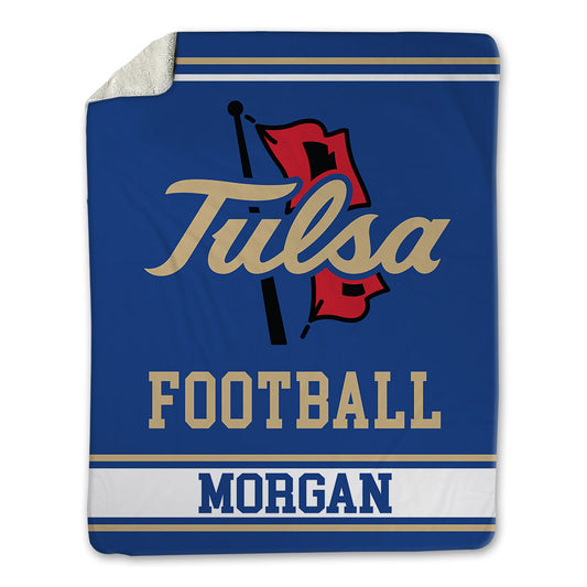 Tulsa - NCAA Football : Jayce Morgan - Blanket-0