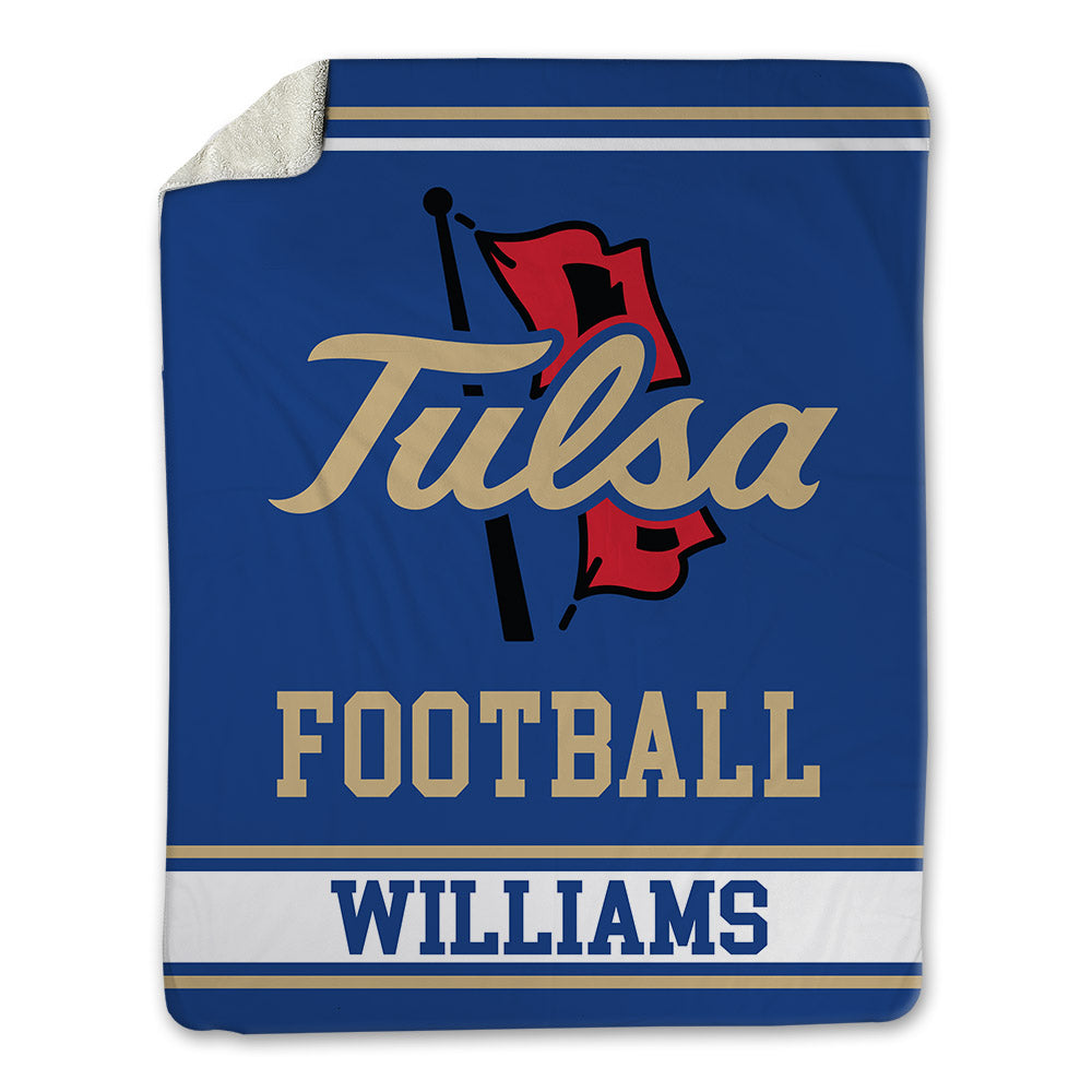 Tulsa - NCAA Football : Ashton Williams - Blanket-0
