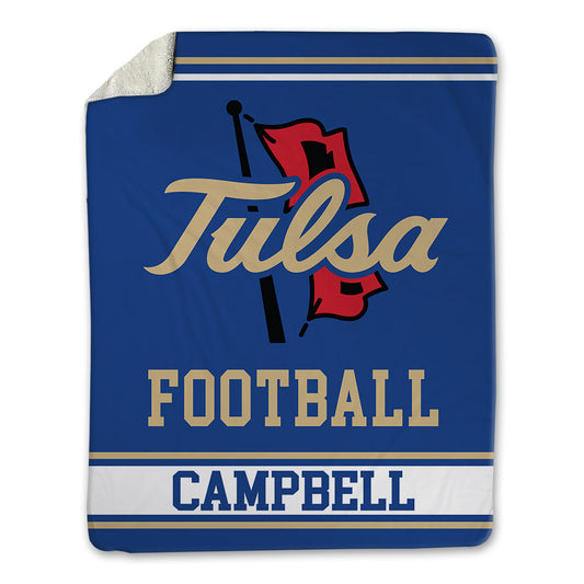 Tulsa - NCAA Football : NuNu Campbell - Blanket-0