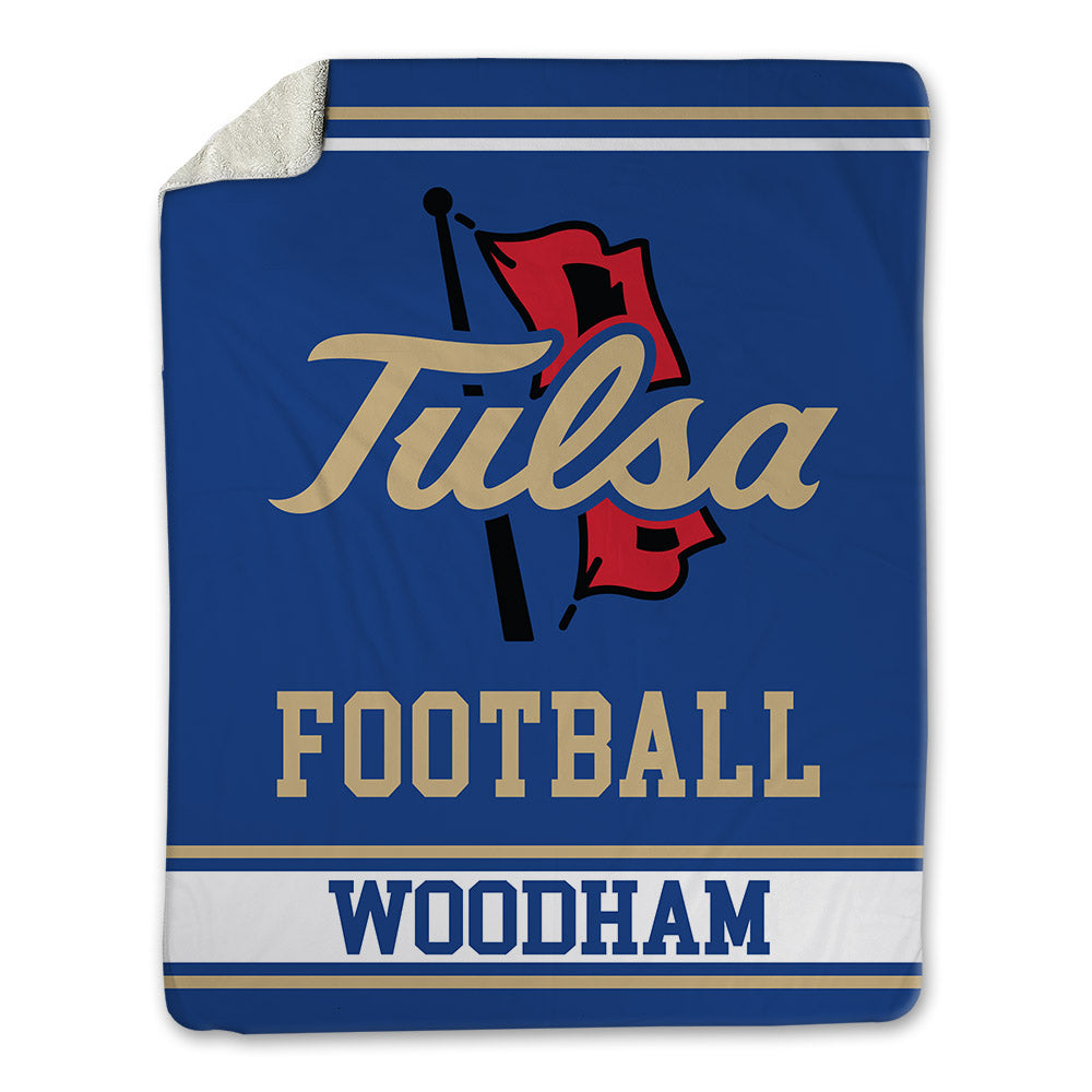 Tulsa - NCAA Football : Zane Woodham - Blanket-0