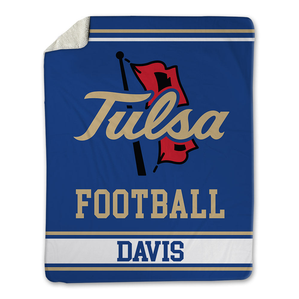 Tulsa - NCAA Football : Thomas Davis - Blanket-0