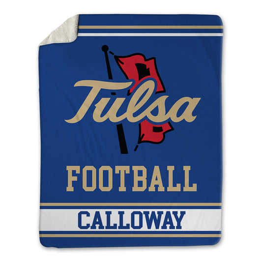 Tulsa - NCAA Football : Jimmy Calloway - Blanket-0