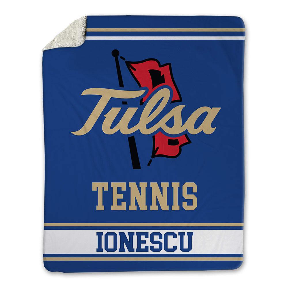 Tulsa - NCAA Women's Tennis : Iulia Andreea Ionescu - Blanket-0