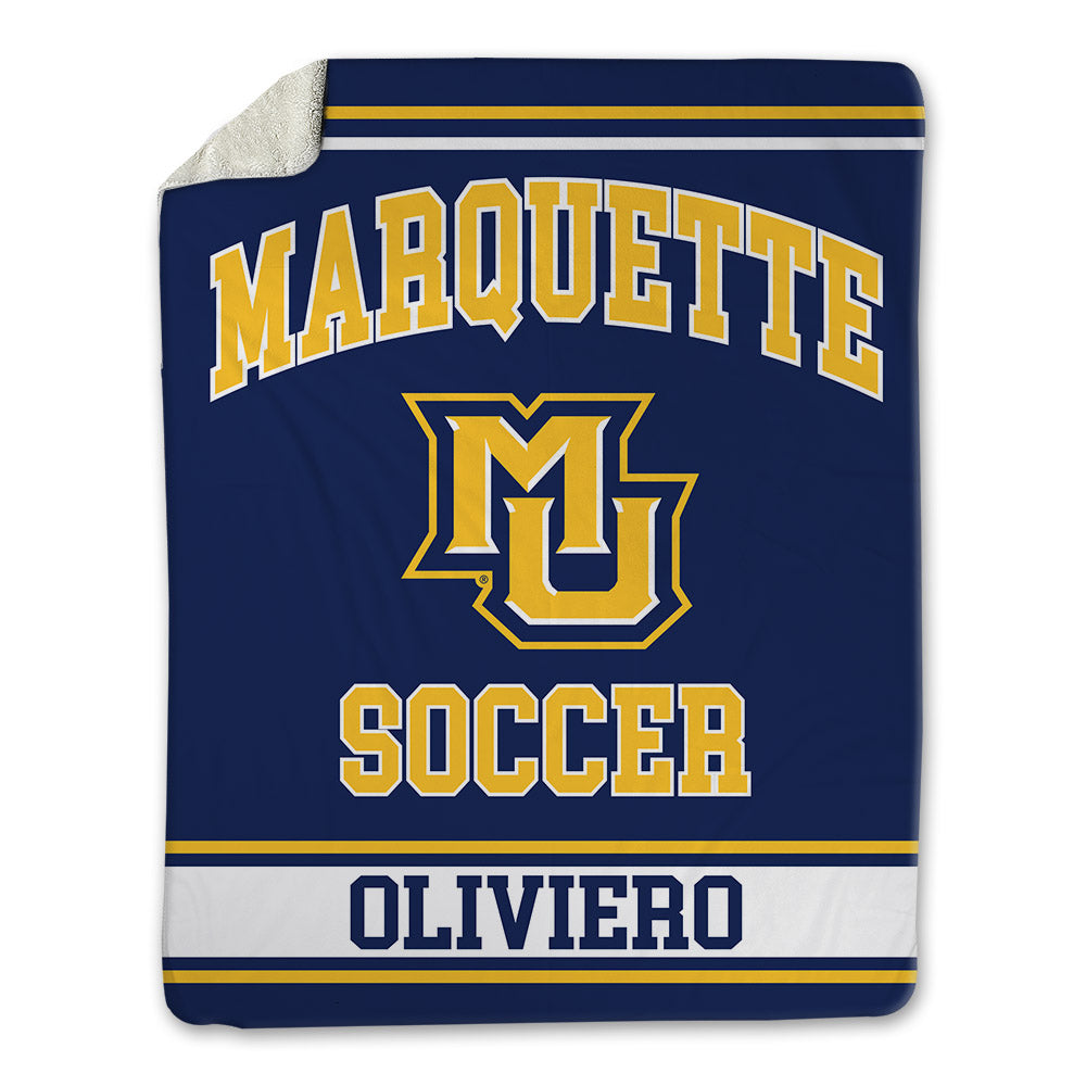 Marquette - NCAA Women's Soccer : Capri Oliviero - Blanket-0
