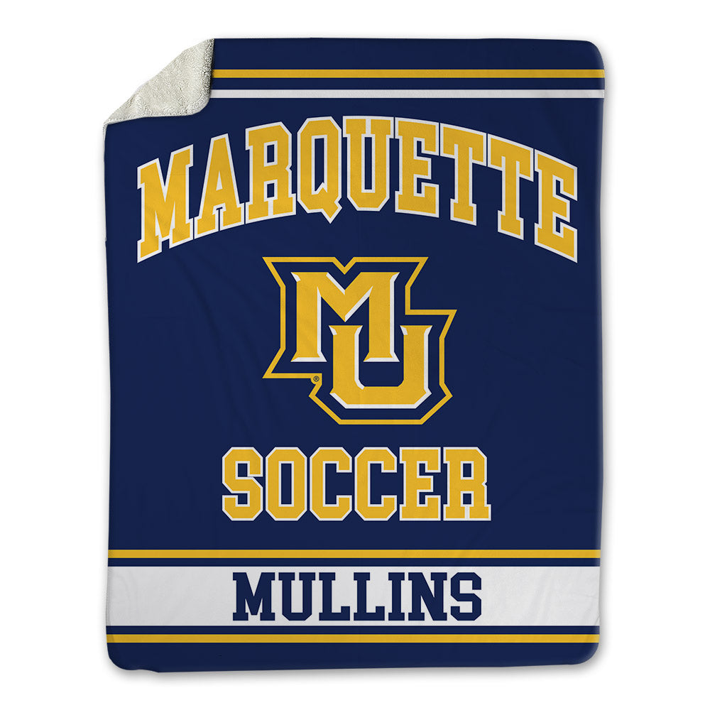 Marquette - NCAA Men's Soccer : Drew Mullins - Blanket-0