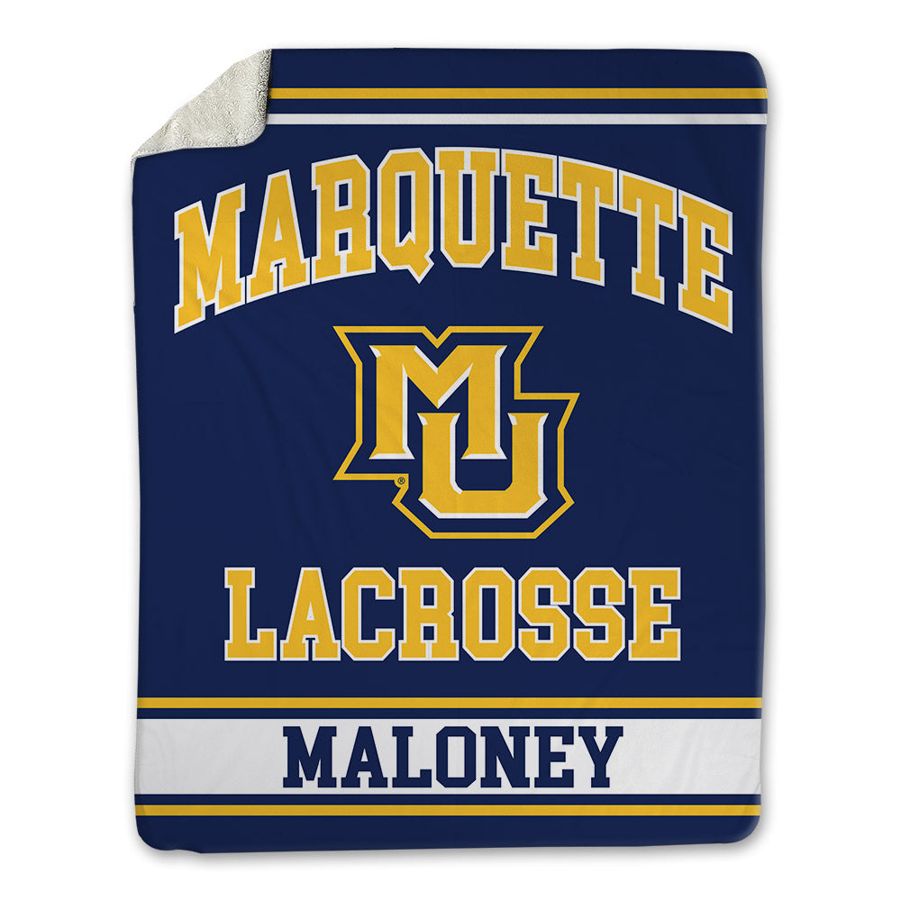 Marquette - NCAA Men's Lacrosse : Michael Maloney - Blanket-0