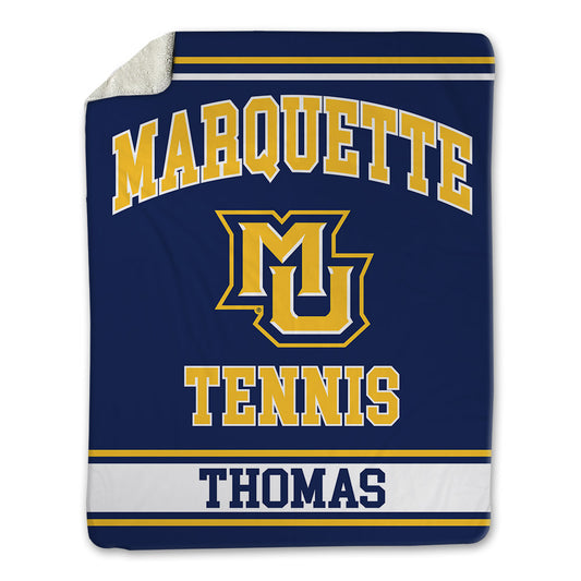 Marquette - NCAA Men's Tennis : Alex Thomas - Blanket-0