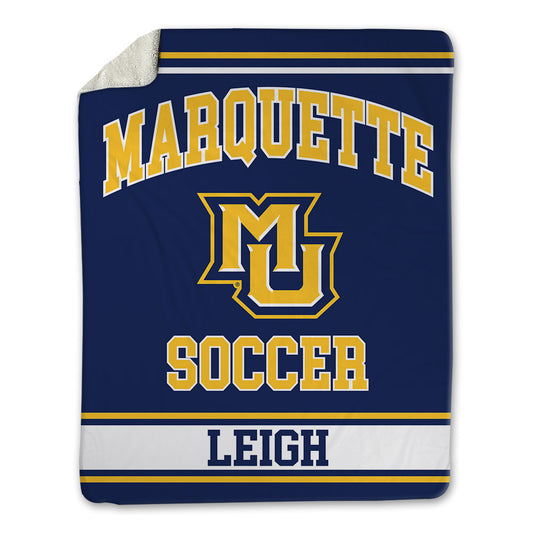 Marquette - NCAA Women's Soccer : Jocelyn Leigh - Blanket-0