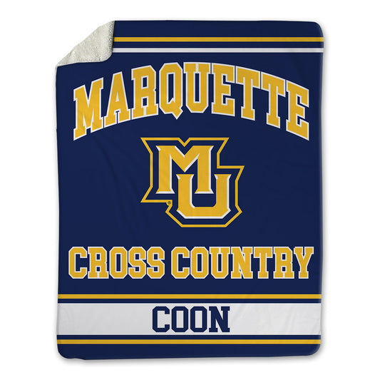 Marquette - NCAA Women's Cross Country : Emma Coon - Blanket-0