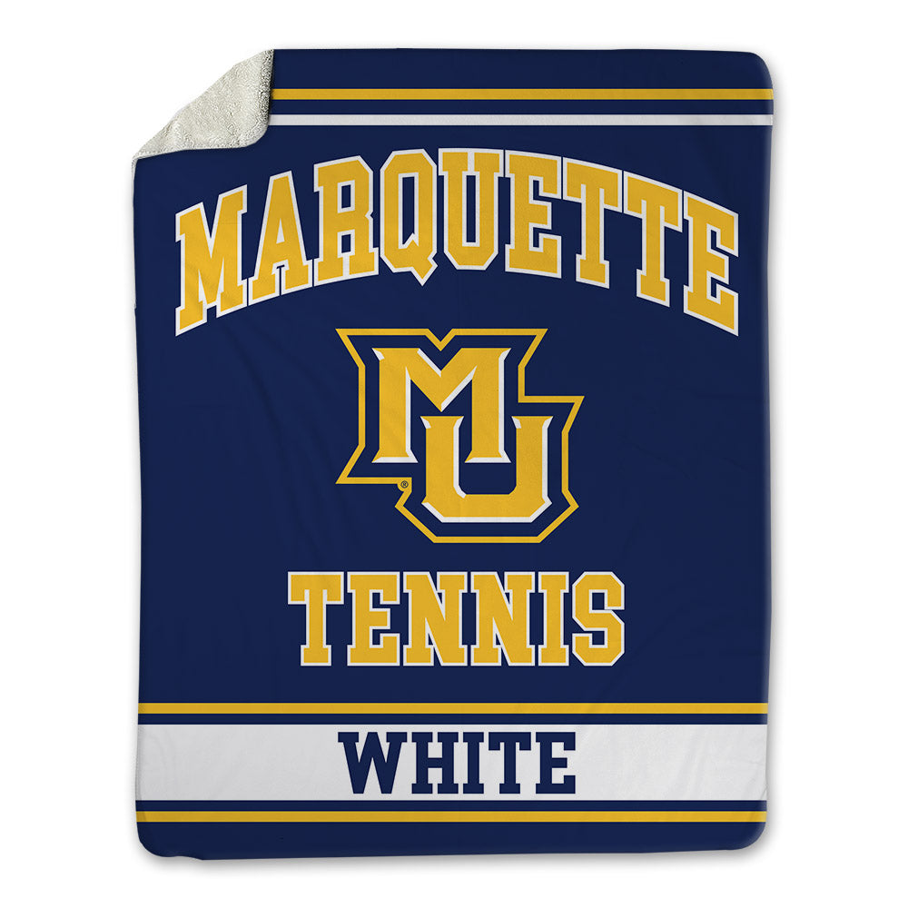 Marquette - NCAA Women's Tennis : Emmerson White - Blanket-0