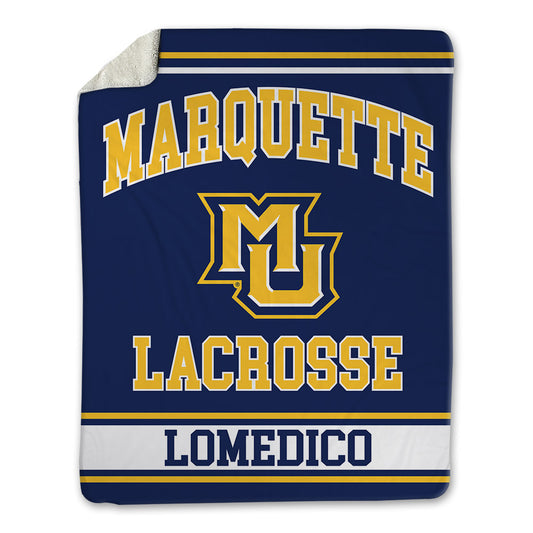 Marquette - NCAA Men's Lacrosse : Iggy LoMedico - Blanket-0