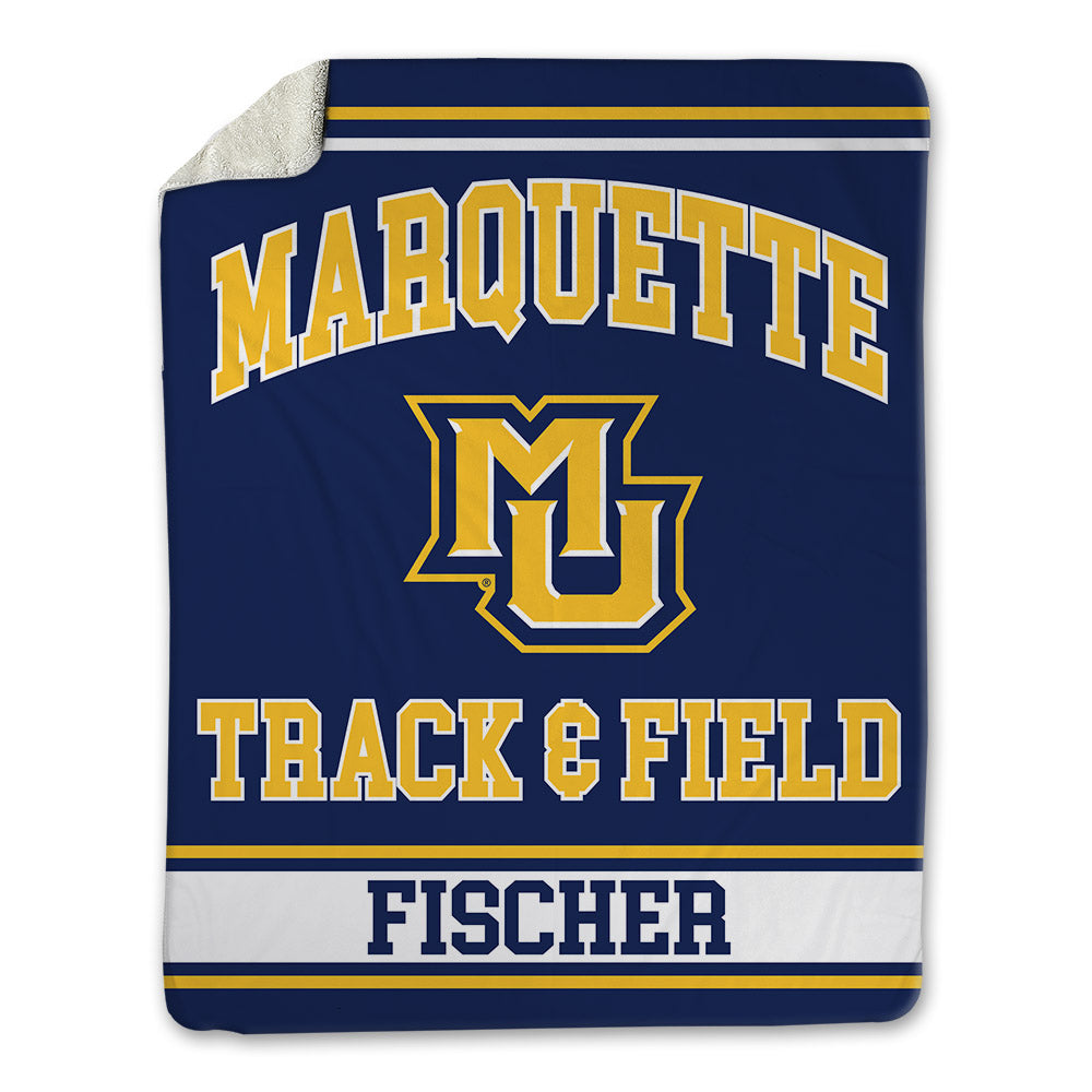 Marquette - NCAA Women's Track & Field : Elise Fischer - Blanket-0