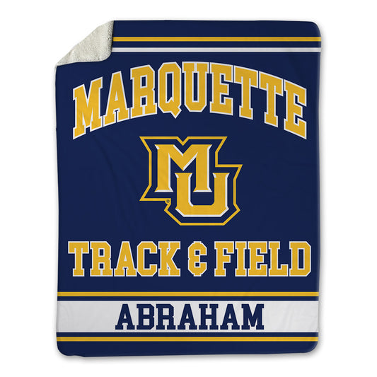 Marquette - NCAA Women's Track & Field : Sophia Abraham - Blanket-0