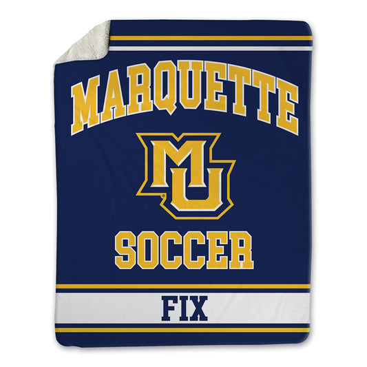 Marquette - NCAA Women's Soccer : Emlhi Fix - Blanket-0