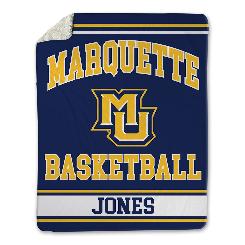 Marquette - NCAA Men's Basketball : Sean Jones - Blanket-0