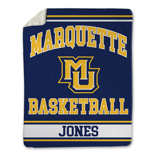 Marquette - NCAA Men's Basketball : Sean Jones - Blanket-0