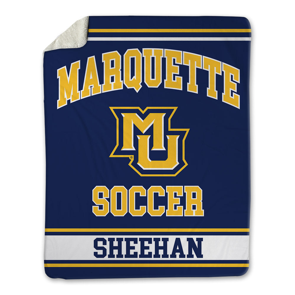 Marquette - NCAA Women's Soccer : Kaylie Sheehan - Blanket-0