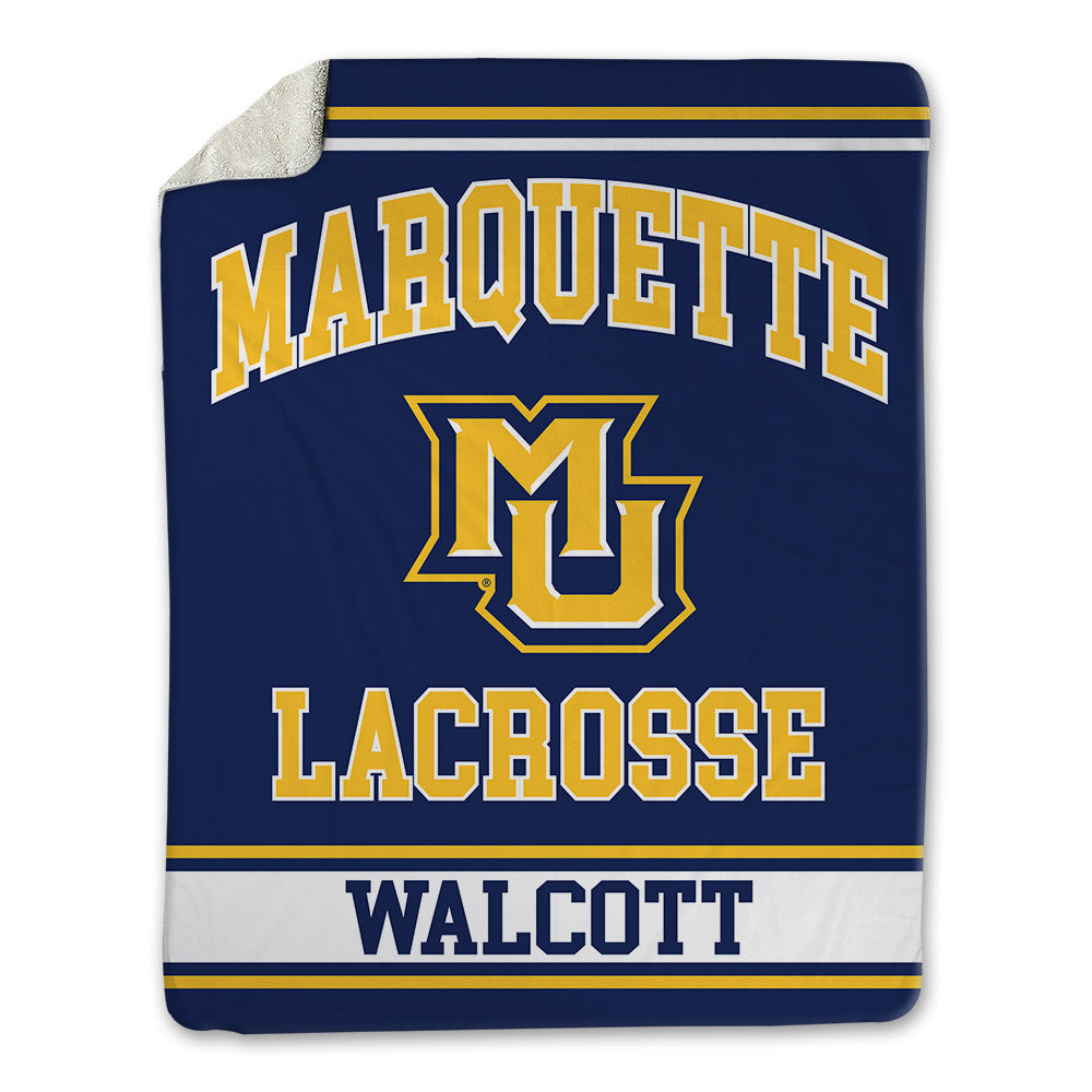 Marquette - NCAA Women's Lacrosse : Kaija Walcott - Blanket-0