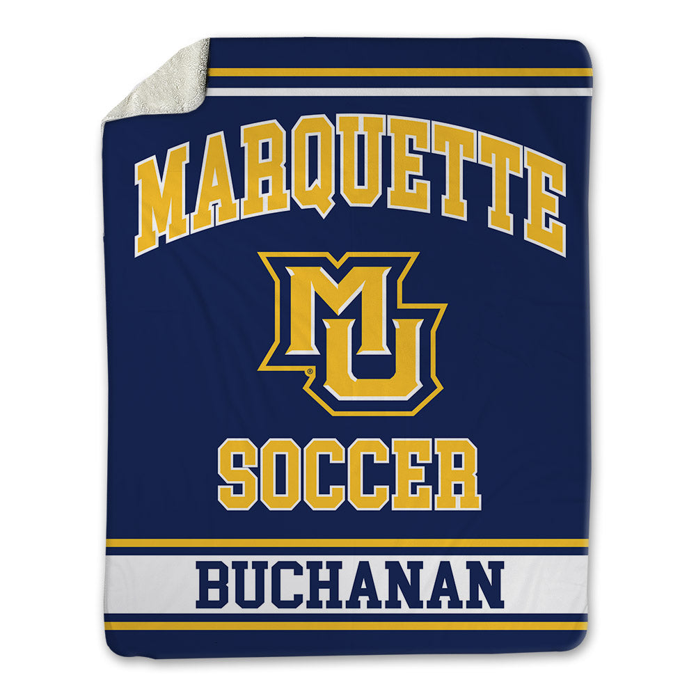 Marquette - NCAA Men's Soccer : Joey Buchanan - Blanket-0