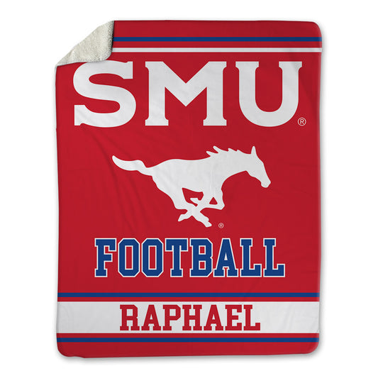 SMU - NCAA Football : Kendrick Raphael - Blanket-0