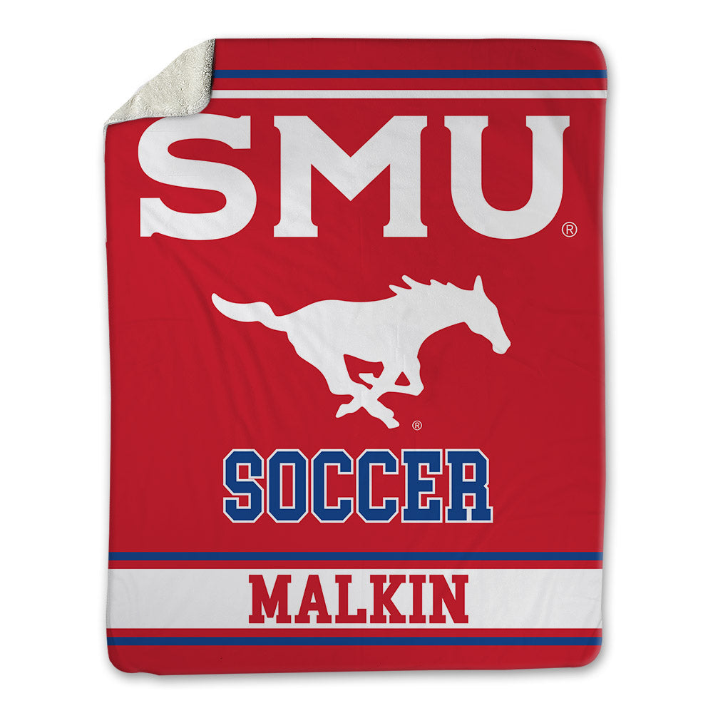 SMU - NCAA Women's Soccer : Amelia Malkin - Blanket-0
