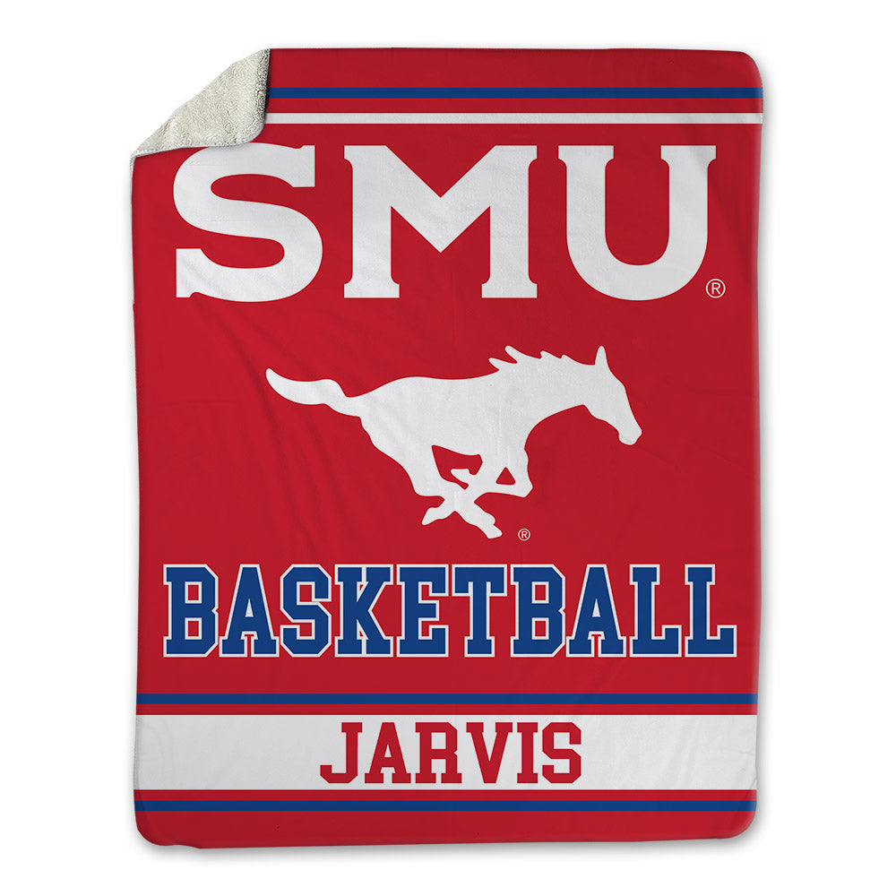 SMU - NCAA Men's Basketball : Sam Jarvis - Blanket-0