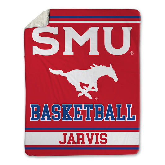 SMU - NCAA Men's Basketball : Sam Jarvis - Blanket-0