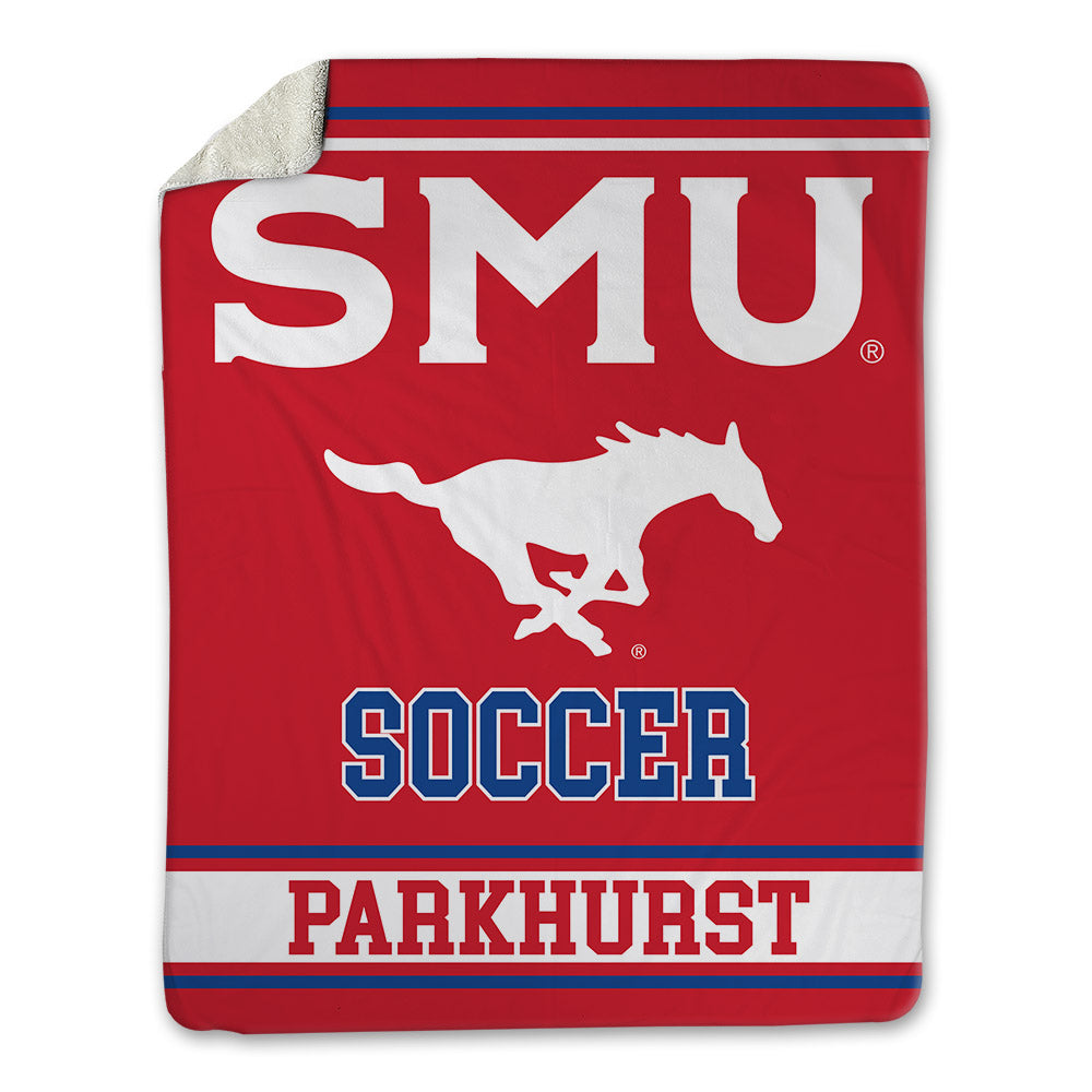 SMU - NCAA Women's Soccer : Zoe Parkhurst - Blanket-0