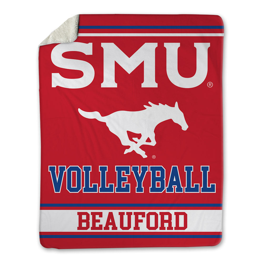 SMU - NCAA Women's Volleyball : Hannah Beauford - Blanket-0