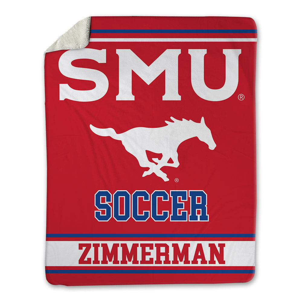 SMU - NCAA Women's Soccer : Ella Zimmerman - Blanket-0