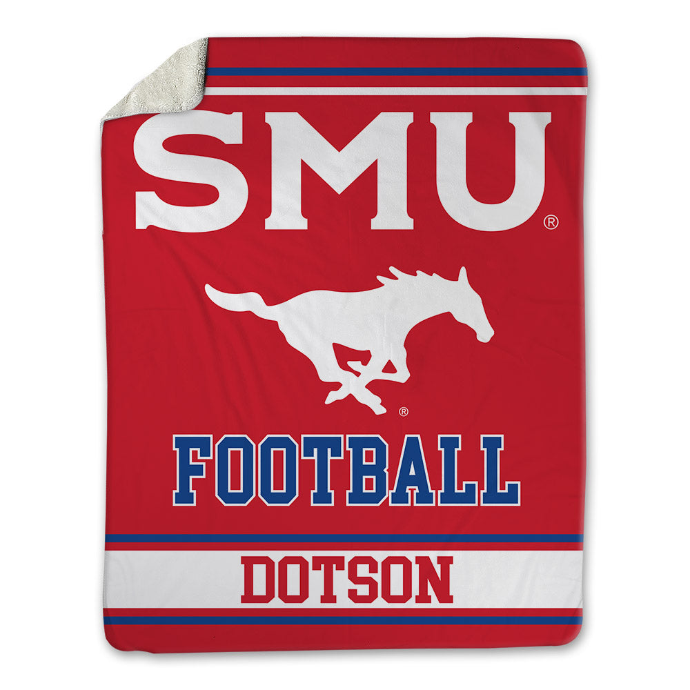 SMU - NCAA Football : KD Dotson - Blanket-0