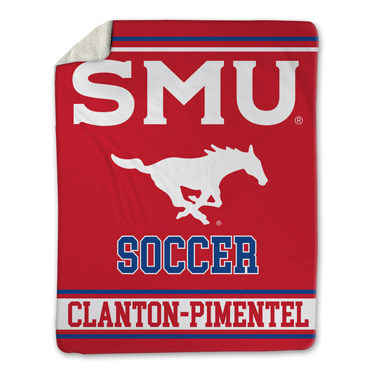 SMU - NCAA Men's Soccer : Ryan Clanton-Pimentel - Blanket-0