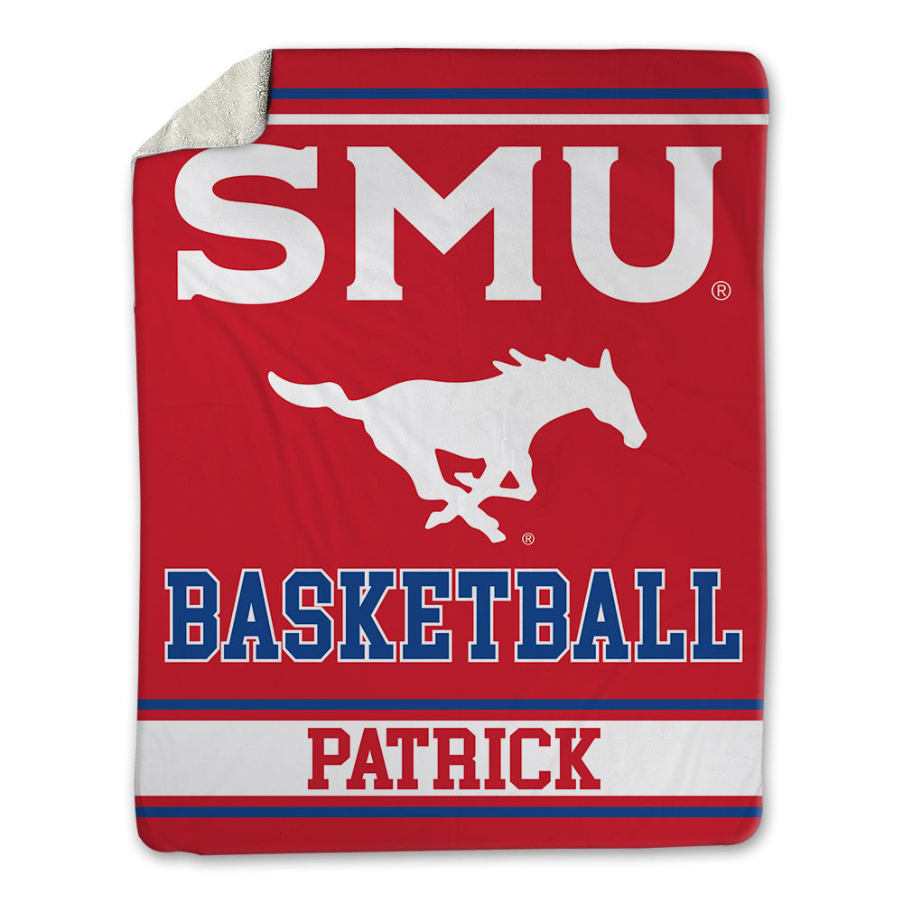 SMU - NCAA Men's Basketball : Jacob Patrick - Blanket-0