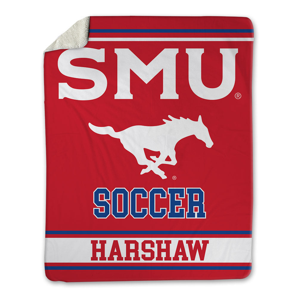 SMU - NCAA Men's Soccer : Nick Harshaw - Blanket-0