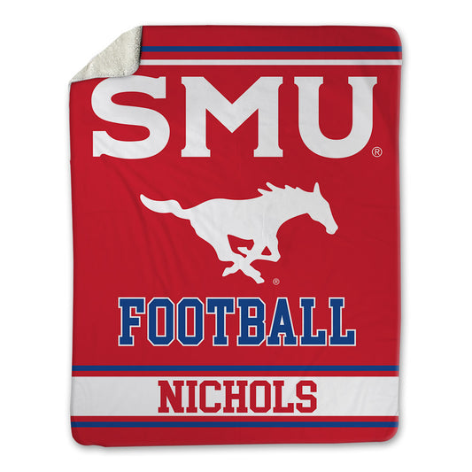 SMU - NCAA Football : Addison Nichols - Blanket-0