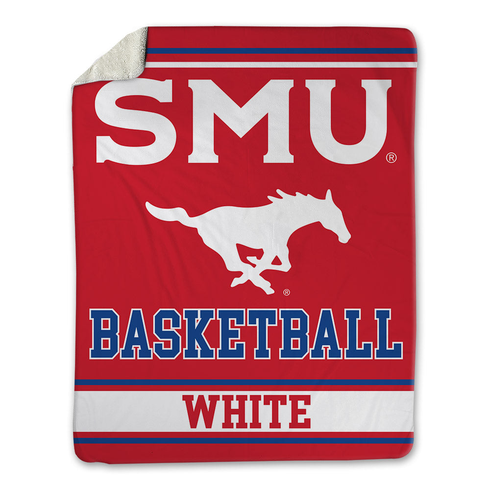 SMU - NCAA Women's Basketball : Roxy White - Blanket-0