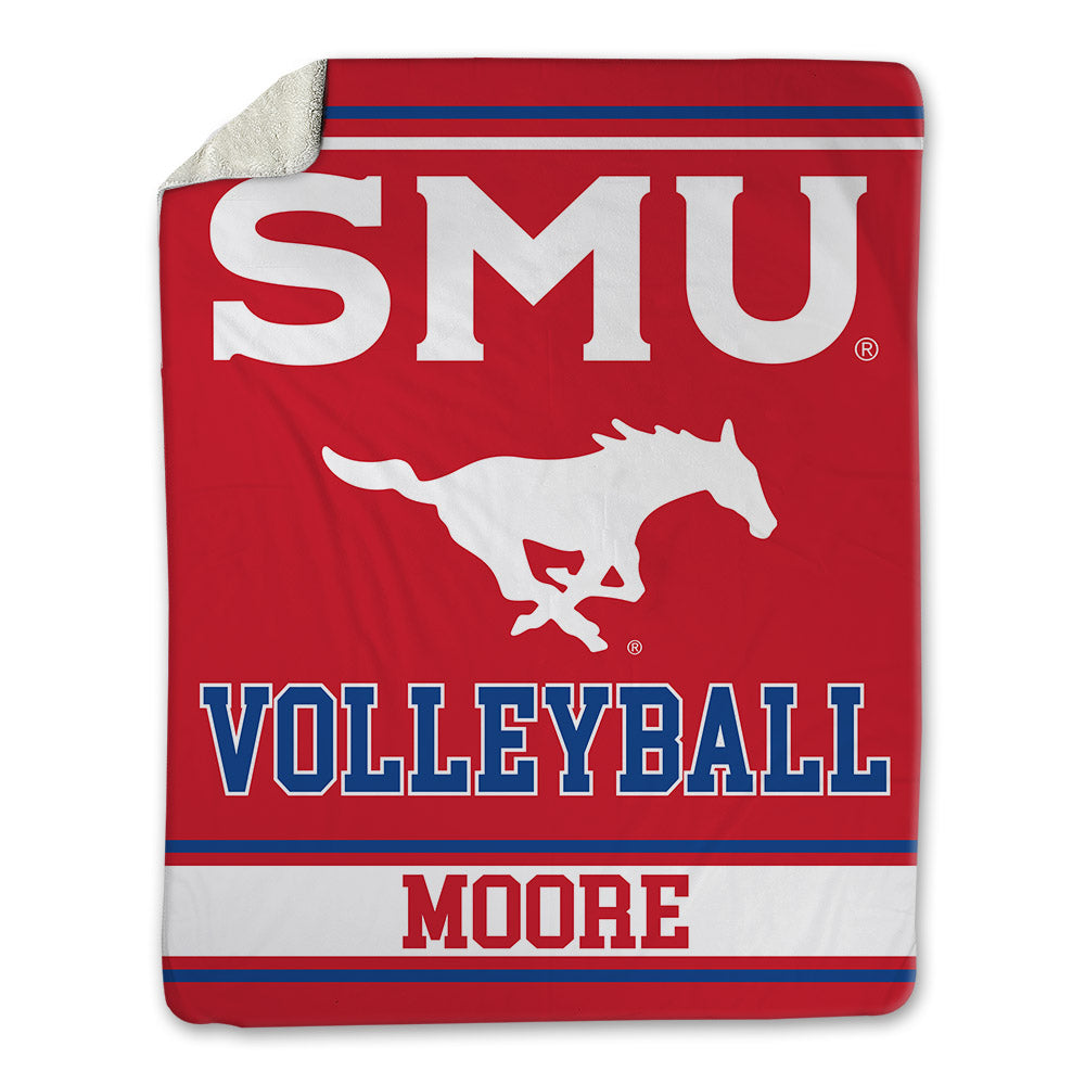SMU - NCAA Women's Volleyball : Ellie Moore - Blanket-0