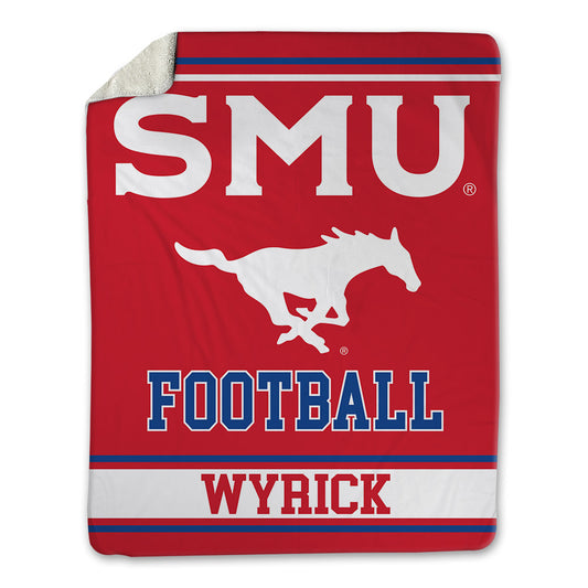 SMU - NCAA Football : Jimmy Wyrick - Blanket-0