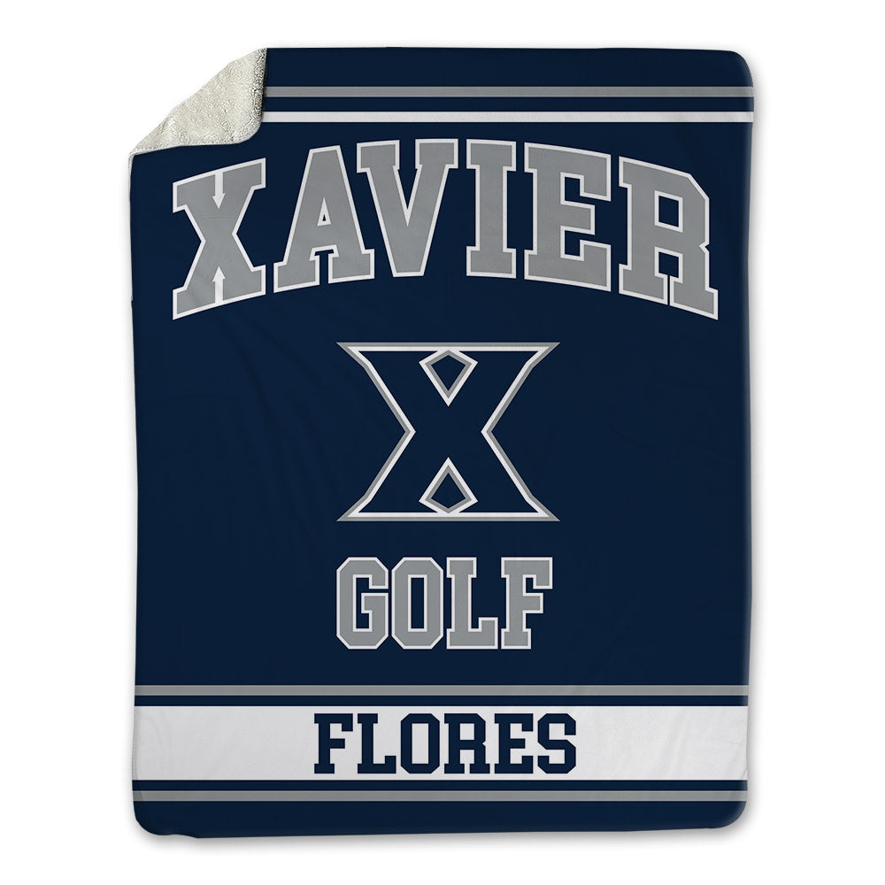 Xavier - NCAA Women's Golf : Ivanna Flores - Blanket-0