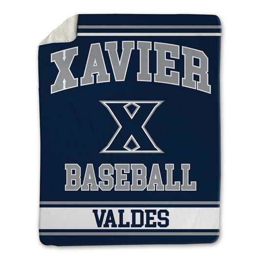 Xavier - NCAA Baseball : Jorge Valdes - Blanket-0