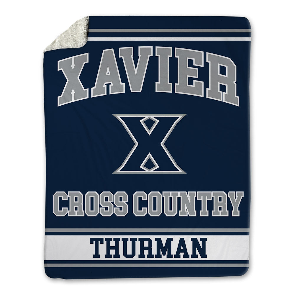 Xavier - NCAA Women's Cross Country : Anna Thurman - Blanket-0