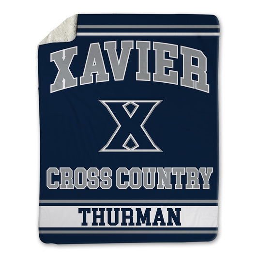 Xavier - NCAA Women's Cross Country : Anna Thurman - Blanket-0