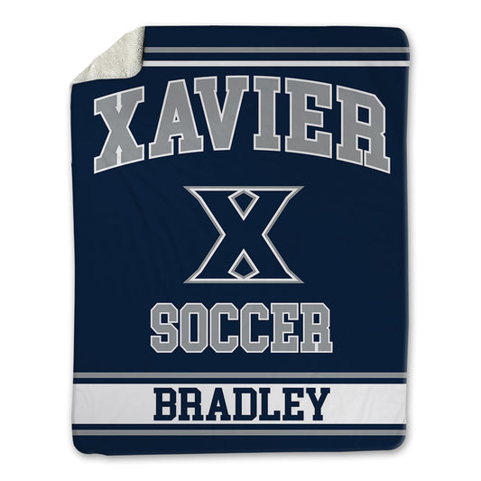 Xavier - NCAA Women's Soccer : Kieran Bradley - Blanket-0