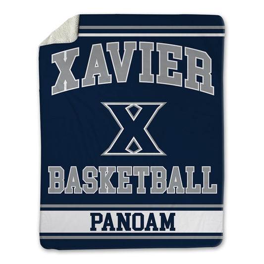 Xavier - NCAA Men's Basketball : Mier Panoam - Blanket-0