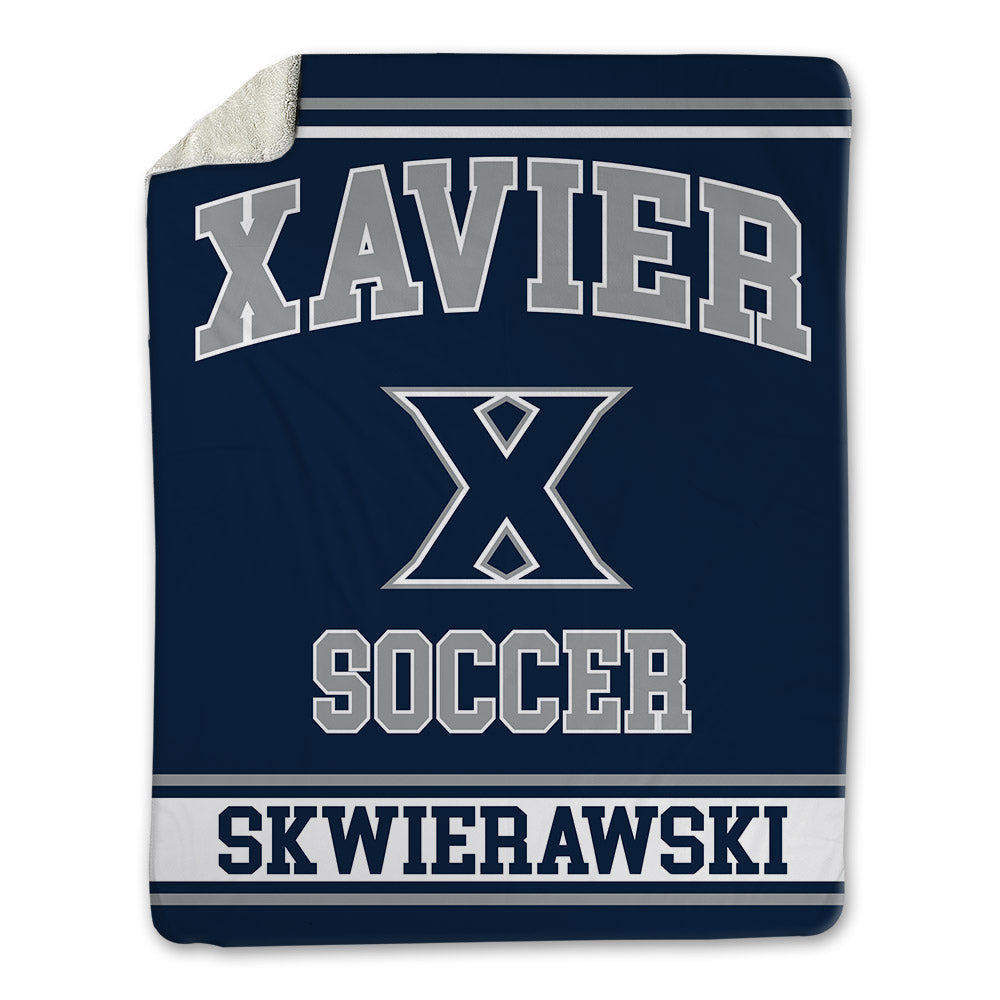 Xavier - NCAA Women's Soccer : Fiona Skwierawski - Blanket-0