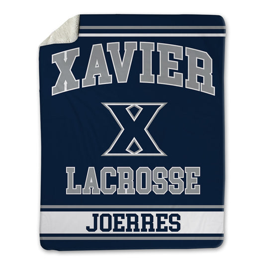Xavier - NCAA Women's Lacrosse : Addi Joerres - Blanket-0
