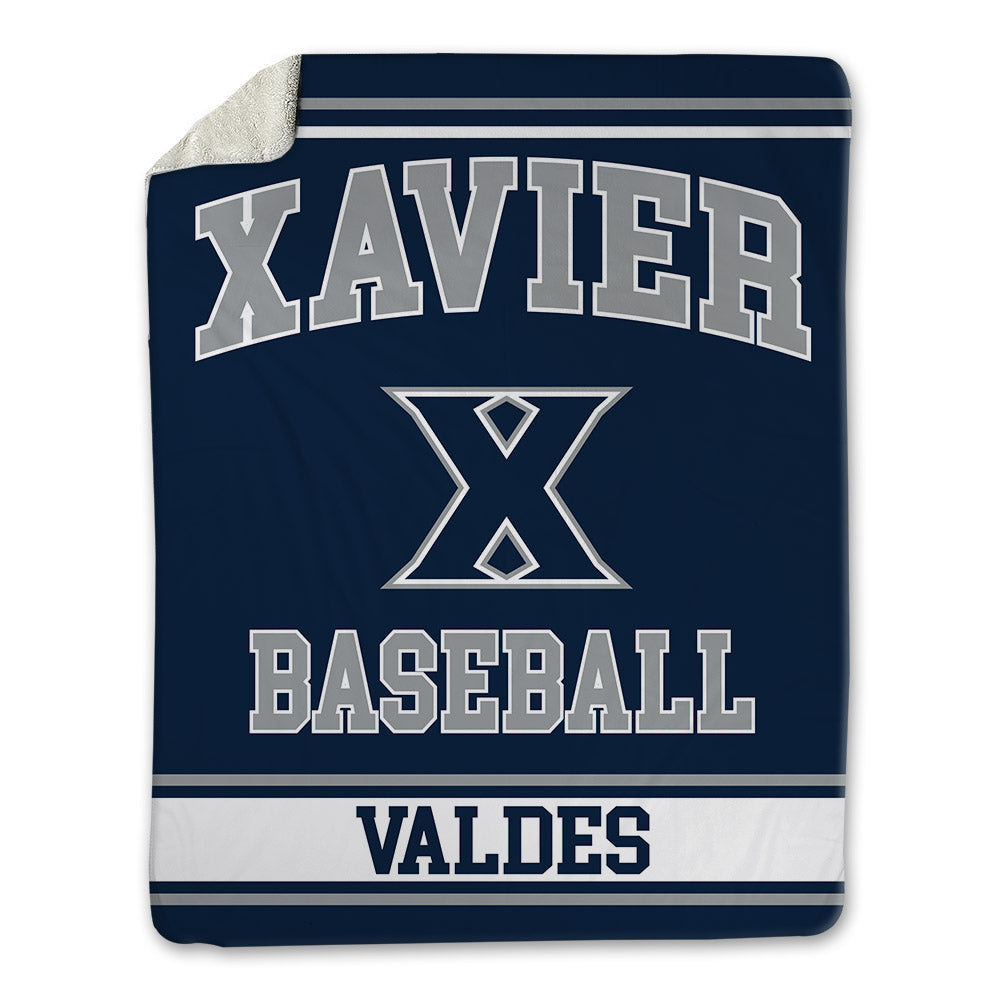 Xavier - NCAA Baseball : Jorge Valdes - Blanket-0